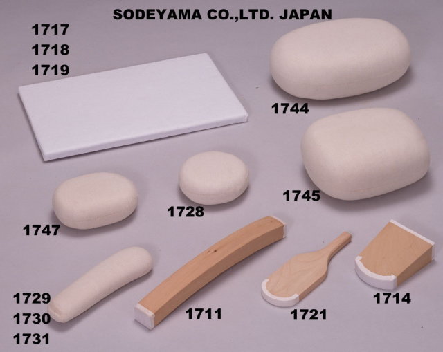 文化服装学院 仕上げ馬 仕上げまんじゅう アイロン台　アイロンdbk J95TN 仕上馬 袖馬 NO．15｜文化購買事業部の縫製用品・服飾資材
