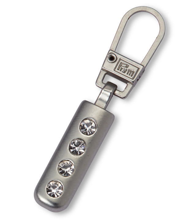 《Prym》プリム　ジッパープル　ラインストーン