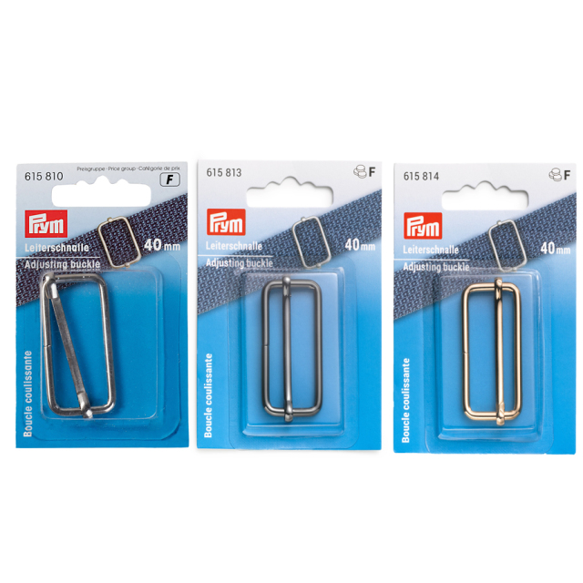 《Prym》プリム・リュックカン　40mm　 1個入(3カラー展開)　 送りカン　移動カン　送り金具　 リュック・カバンのショルダー部分長さ調整に