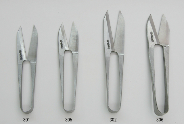 301 源貞之作小バサミ105mm長刃機械打