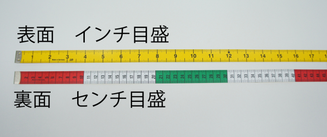 2792 ヘキストマスhoechstmass60インチ・150センチレインボーメジャー60インチ・150cm19mm巾