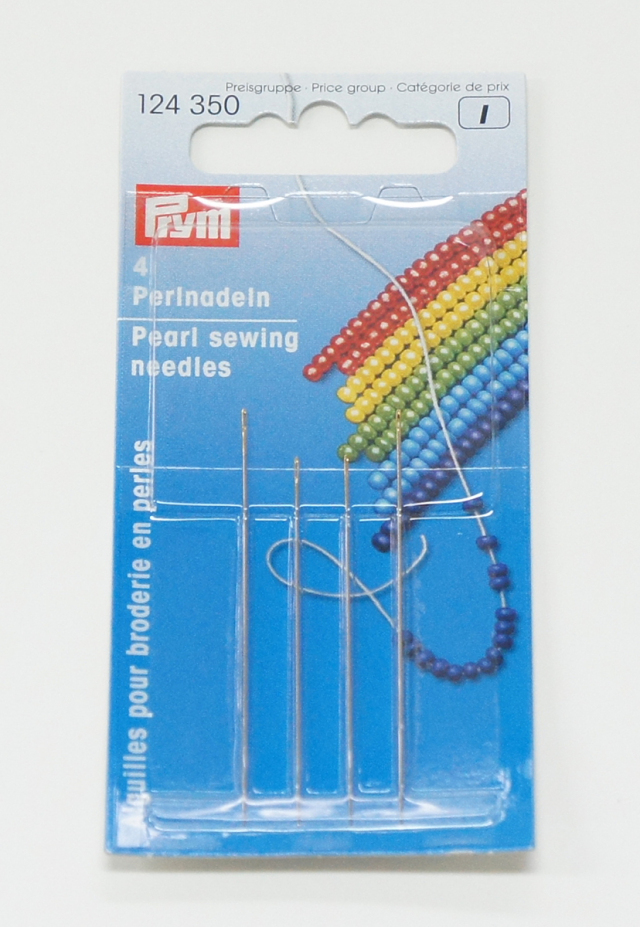 6788 PRYMドイツ・ビーズ専用針4本セット