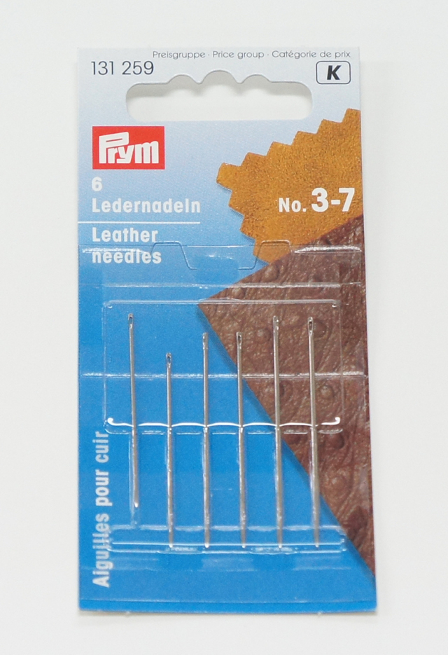 6787 PRYMドイツ・皮革専用針6本セット