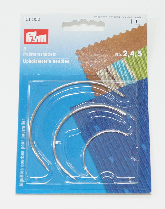 6779 PRYMドイツカーブ（椅子張り）針3本セット