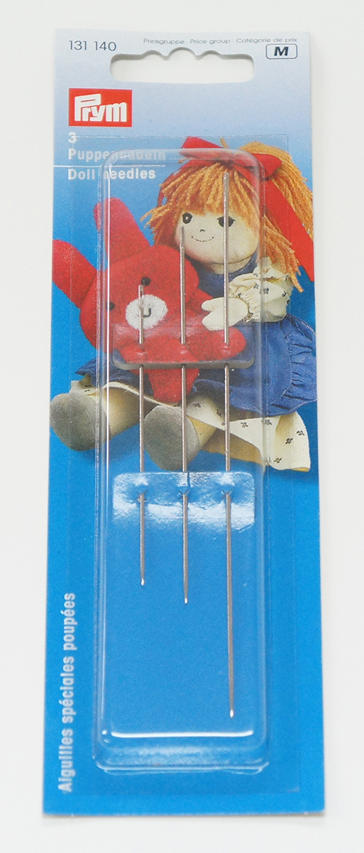 6791 PRYMドイツ・ぬいぐるみ専用針3本セット