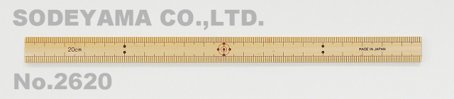 2620 竹尺細巾20ｃｍ(巾13ｍｍ)