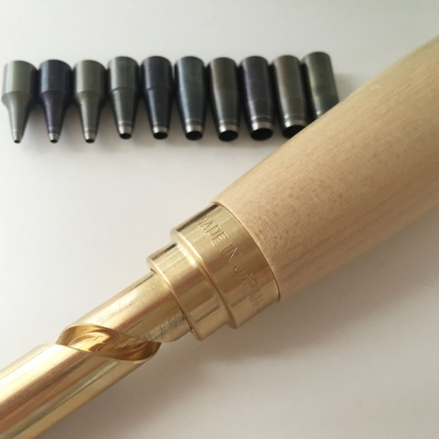 野中製作所スクリューポンチ 本体・替刃（3本付/1mm3本不可) [メール便