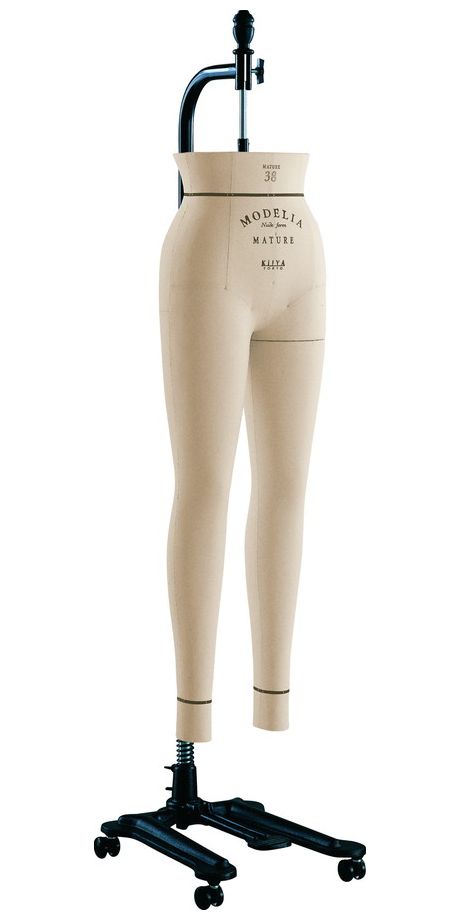 1383 《キイヤ》レディース用ダミーMODELIAMF-MAN-Pモデリアヌードフォームマチュール38ファムパンツボディMATUREFemmePants