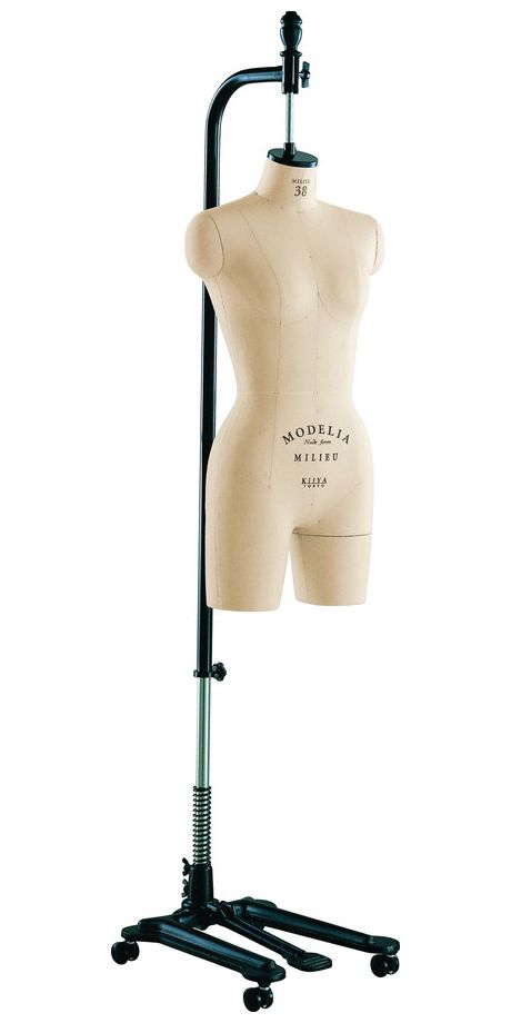 1387 《キイヤ》レディース用ダミーMODELIAMF-MLN-Cモデリアヌードフォームミリュ38ファムクロッチドボディMILIEUFemmeCrotched