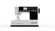 FEIYUE　フェイユー　FY401　100V~240V海外でもそのまま使用可能　家庭用コンピューターミシン　模様60種類　パワフルステッピングモーター3台搭載　自動針穴糸通し　7枚歯長方形送り　水平釜　アルミフレーム　全自動ボタンホール　※※安心の一年保証※※