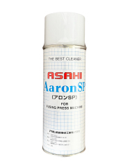 アロンSP　アサヒクリーニングスプレー　ASAHI　接着プレス機のベルトやアイロンに付着した接着樹脂・汚れ除去に