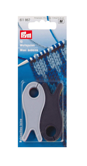 《Prym》プリム・毛糸ボビン（アソートカラー） 　小：10個入り 　ウールボビン　毛糸束ね　纏め　ボビン　ニット　ニッティング　毛糸　毛糸ホルダー　ハンドメイド 　611867