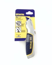 IRWIN　アーウィン　プロタッチ　リトラクタブルナイフ　セーフティ　本体・刃3枚入り　カッター