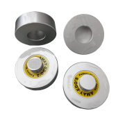 【B品】NEW・【丸型文鎮】　重ねられる文鎮　※1個単位から販売※　サイズ：直径60mm/高さ33mm/重さ約350g　ウエイト　洋裁　裁断　手芸　クラフト　レザー　ハンドメイド　ソーイング　重り