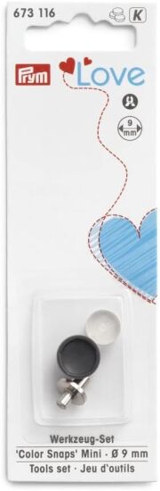 《Prym》プリム・ヴァリオシリーズ用　カラースナップ・ミニ用（9mm）取り付けアタッチメント　Prym love VARIO Creative Tool　673116