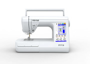 FEIYUE　フェイユーFY710　大型フル液晶タッチパネル　100V~240V海外でもそのまま使用可能　家庭用コンピューターミシン　模様180種類　パワフルステッピングモーター5台搭載　自動糸切装置　自動針穴糸通し　7枚歯長方形送り　全自動ボタンホール