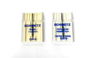 《SCHMETZ》シュメッツ　ドイツ製 家庭用ミシン針　 羽（ウイング）（平柄針） 130/705H　WING　番手100/16　120/19　 ジグザグミシン　飾り縫い　レースなどに　ウィング
