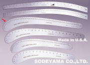 2700 アメリカ製カーブ尺VARYFORM61cm(センチ表示）