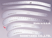 2701 アメリカ製カーブ尺VARYFORMRULE48ｃｍ(センチ表示）