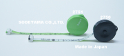 2750-new JIS規格1級認定ロールメジャーテープ150cm/8mm巾2色ありIICOLLEイイコレ