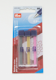 5516 PRYMドイツ・布用水性シャープチャコ用替え芯3色セット/φ0.9mm