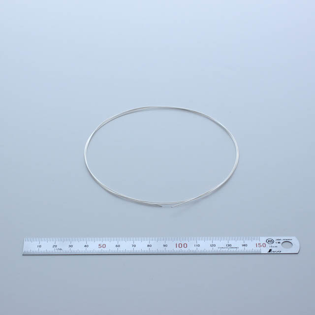 950銀丸線　０．８ｍｍ　（１ｍ入 ・ １０cm入）