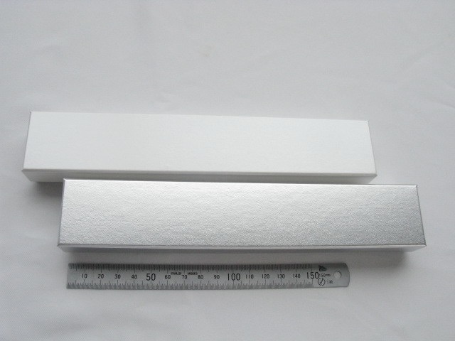 ギフトボックス 長形 （シルバー/ブラック）