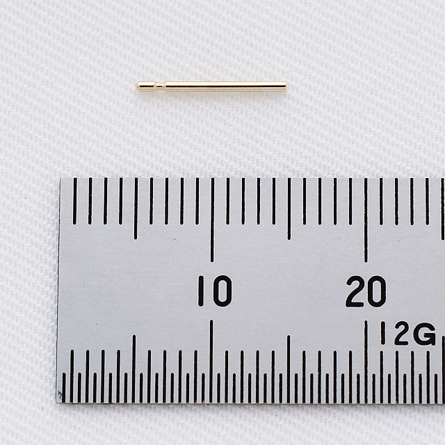 Ｋ１０ ピアス直結皿無し　線径０．７φ×長さ ９mm　 ポストのみ　ペア