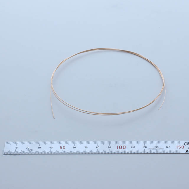 Ｋ１０丸線ややピンク色　０．８ｍｍ（１cm単位）