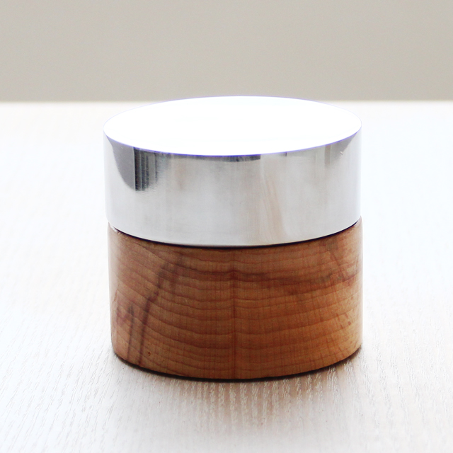 彫金用金床付き丸太