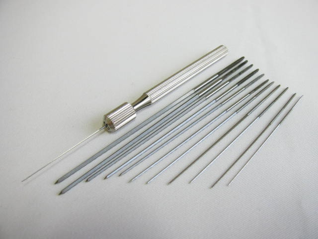 針キサゲセット（ドイツ製）