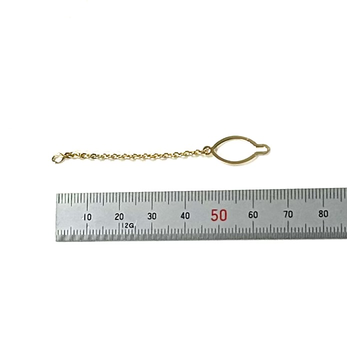 タイタック用クサリ　金メッキ　１０個入　