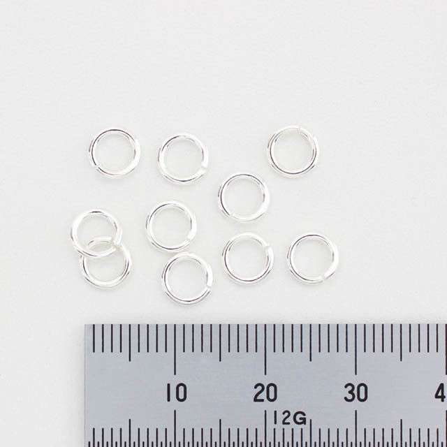 ＳＶ 丸カン １．０×６mm （１０個入）