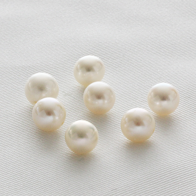 淡水パール７．０ｍｍから７．５ｍｍ片穴