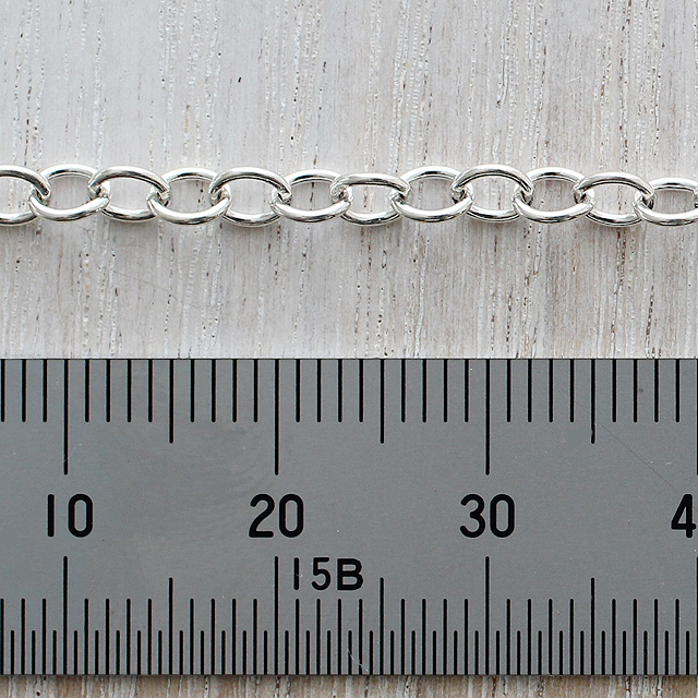 SV 丸アズキ 粗目チェーン 線径０．６５mm カット販売　