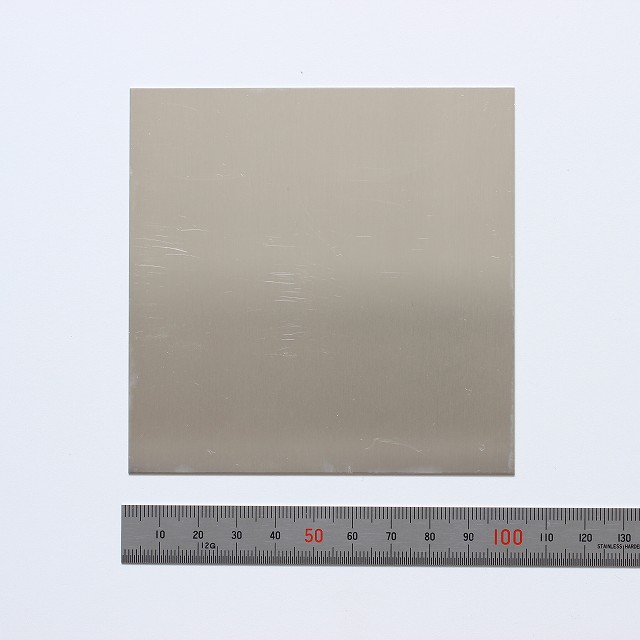 950銀板　０．３mm厚（１００ｘ１００mm）
