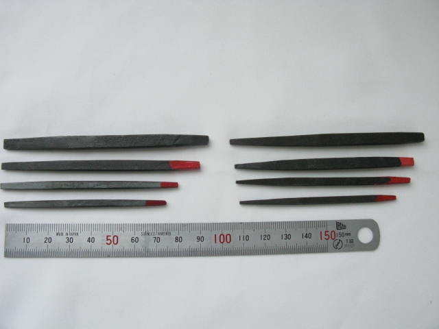 彫り用タガネ材　赤タガネ