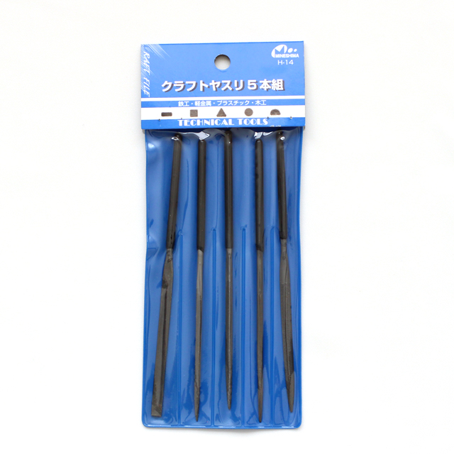クラフトヤスリ ５本セット