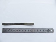 端材　950銀平角線　厚み１．２ｍｍ　幅３ｍｍ　　　