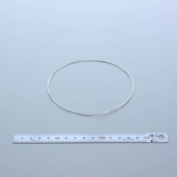 950銀丸線　０．８ｍｍ　（１ｍ入 ・ １０cm入）