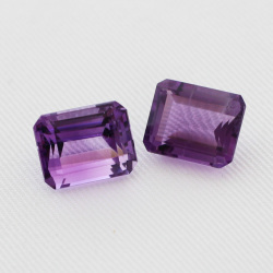 アメシスト　８×１１ｍm　 オクタゴンカット