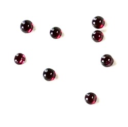 ガーネット ４mm　カボション