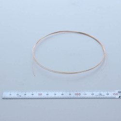 Ｋ１０丸線ややピンク色　０．８ｍｍ（１cm単位）