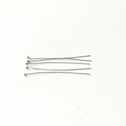 シルバー　玉ピン　線径０．４ｍm 長さ４５ｍｍ　（1本入）