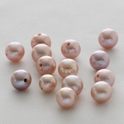 淡水パールピンク　７．０ｍｍから８．０ｍｍ 片穴