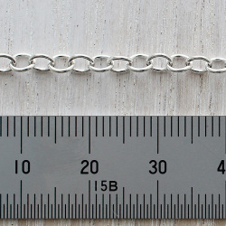 SV 丸アズキ 粗目チェーン 線径０．６５mm カット販売　