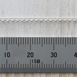 SV 甲丸チェーン　線径０．５mm カット販売　