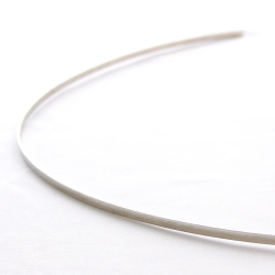 950銀平角線　０．５mm厚×７mm幅×５０cm