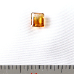 シトリン　１１．８ｘ１０ｍｍ　エメラルドカット