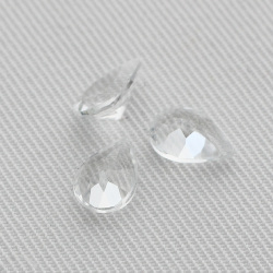 ホワイトトパーズ　５ｘ７ｍｍ ペアシェイプカット